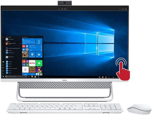 Dell Inspiron 7000 7700 AIO, 27-inch FHD Infinity Touch All in One Desktop, Intel Core i7-1165G7 | 16GB RAM | 1TB HDD + 512GB SSD | GeForce MX330, Pop-up Webcam, Windows 10 Home - Silver