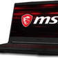 MSI Computer GF63, NVIDIA GeForce GTX 1650 Graphics, 15.6" 8GB 256GB Intel Core i5-10300H X4 2.5GHz Win10, Black